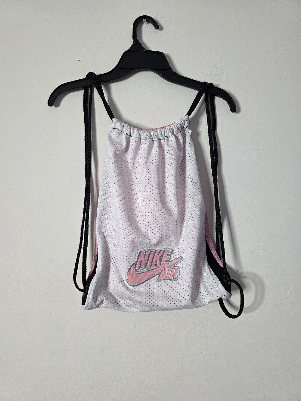 Nike Air Pink/White Mesh Backpack